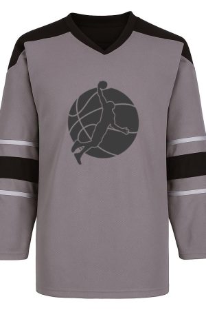 Basketball Ball Player Cut Out Snow Sports Jersey