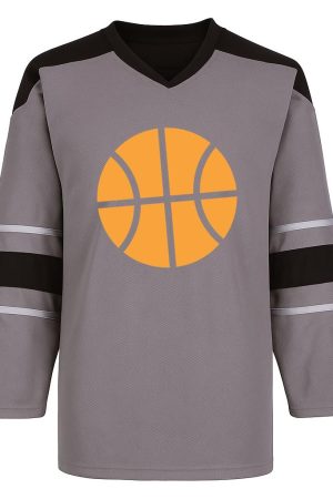 Basketball Icon Silhouette Snow Sports Jersey