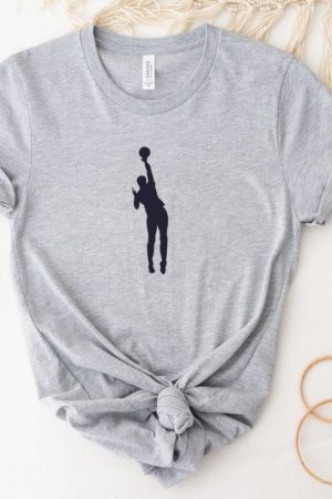 Basketball Player Silhouette T-Shirt