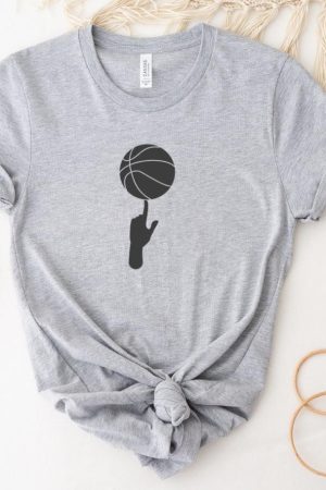 Basketball Spin Cut Out T-Shirt