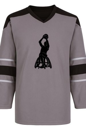 Basketball Sport Disability Athlete Silhouette Snow Sports Jersey