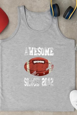 Birthday Football Player Since 2012 Tank Top
