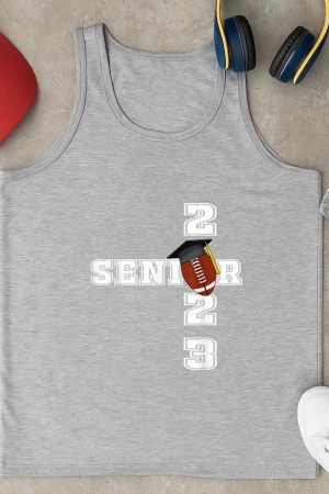 Class Of 2023 Football Senior Tank Top