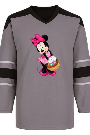 Disney Easter Minnie Egg Basket Snow Sports Jersey