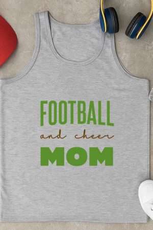 Football And Cheer Mom PP Tank Top