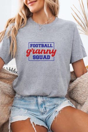 Football Granny Squad Design Hid T-Shirt