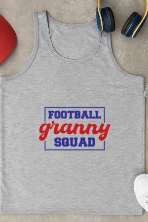 Football Granny Squad Design Hid Tank Top