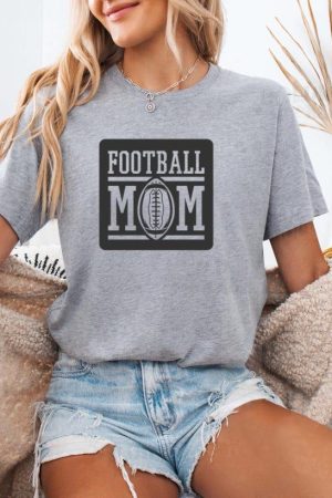 Football Mom Family Quote T-Shirt
