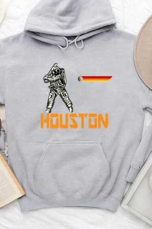 Houston Baseball Space Baseball Astronaut Hoodie