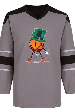 Irish St Patricks Day Hat Basketball Snow Sports Jersey