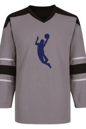 Layup Basketball Silhouette Snow Sports Jersey