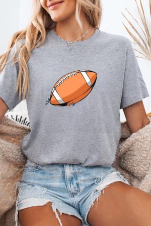 Nfl Football Ball Illustration T-Shirt