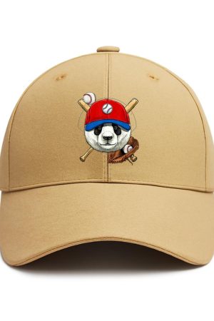Panda Lovers Baseball Player Cotton Baseball Hat