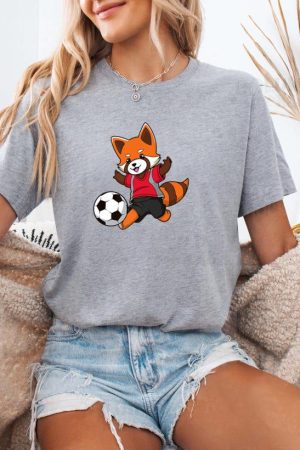 Red Panda Soccer T-Shirt