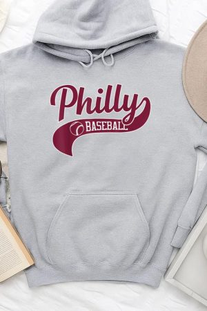 Retro Philadelphia Baseball Vintage Philly Hoodie