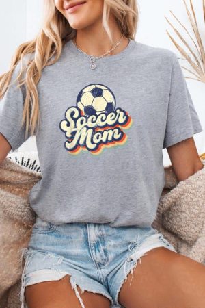 Soccer Mom Retro Vintage Mom Life T-Shirt