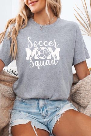 Soccer Mom Squad Mothers Day T-Shirt