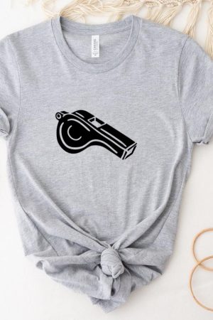 Whistle Basketball Black T-Shirt