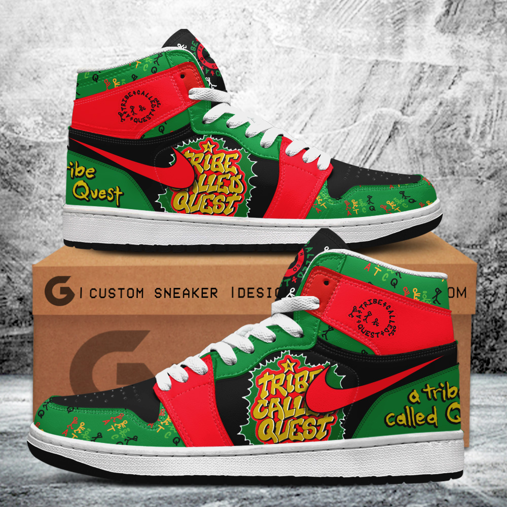 A Tribe Called Quest AJ1 High Sneakers Shoes For Men And Women Calebmatthewhans