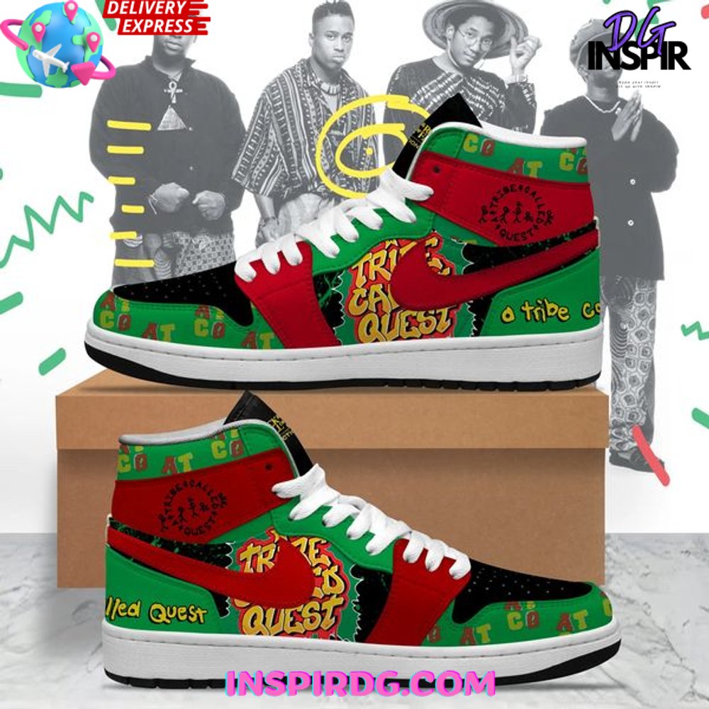 A Tribe Called Quest AJ1 High Sneakers Shoes For Men And Women Calebmatthewhans