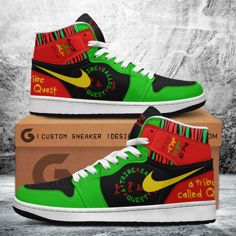 A Tribe Called Quest AJ1 High Sneakers Shoes For Men And Women Calebmatthewhans