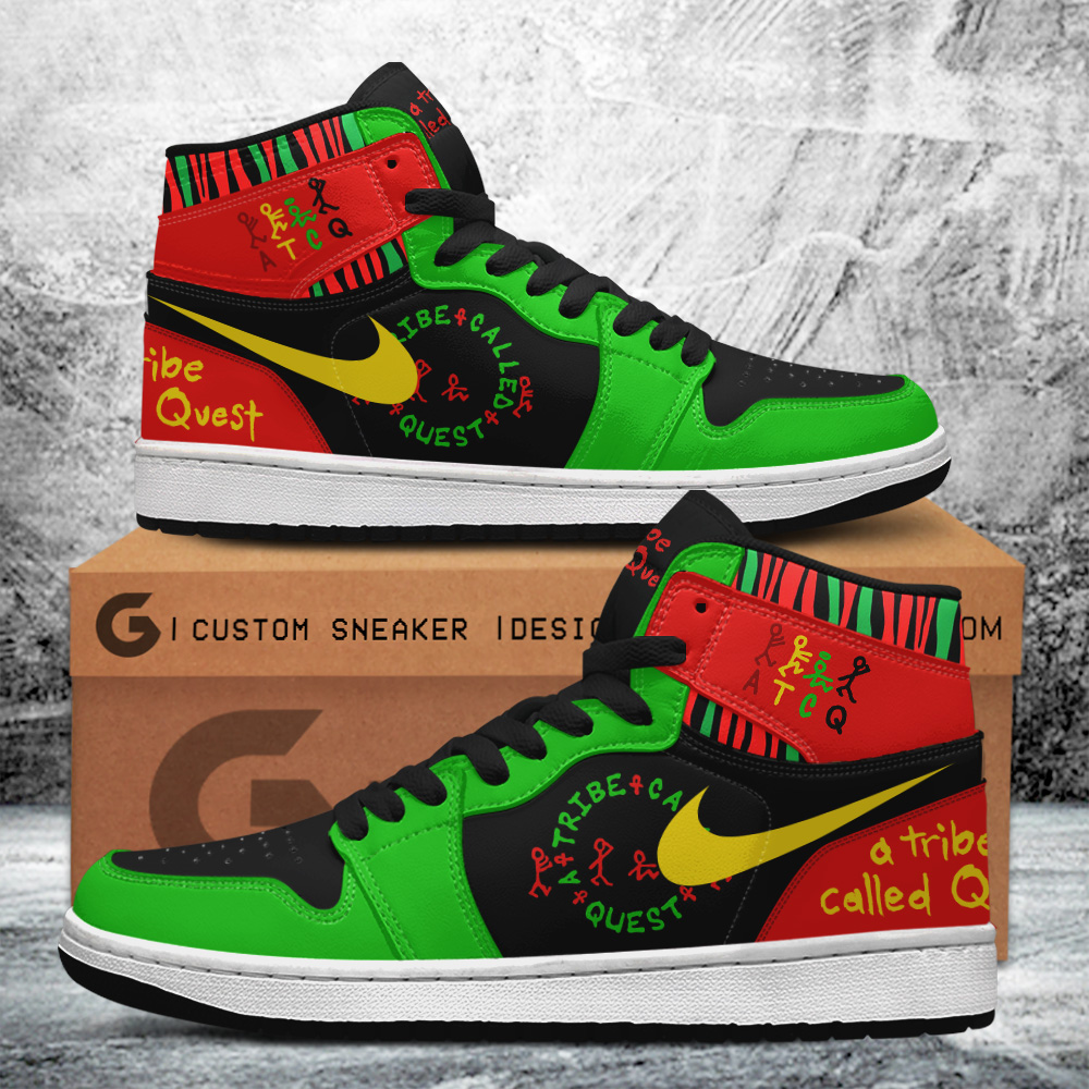 A Tribe Called Quest AJ1 High Sneakers Shoes For Men And Women Calebmatthewhans