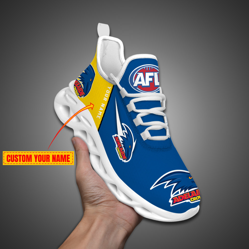 Adelaide Crows Max Soul Shoes Sneakers For Men And Women Calebmatthewhans