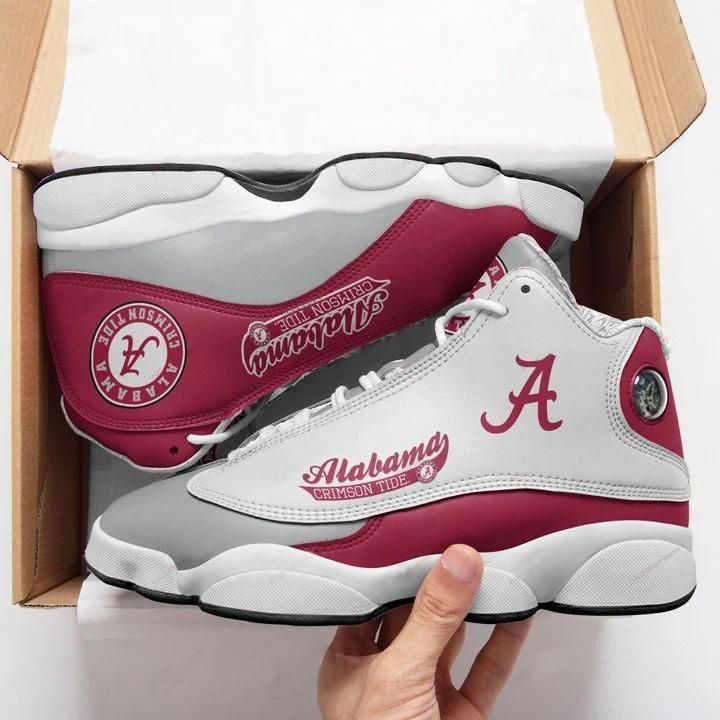 Alabama Crimson Tide AJ13 Sneakers Shoes For Men And Women Calebmatthewhans
