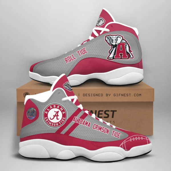 Alabama Crimson Tide AJ13 Sneakers Shoes For Men And Women Calebmatthewhans