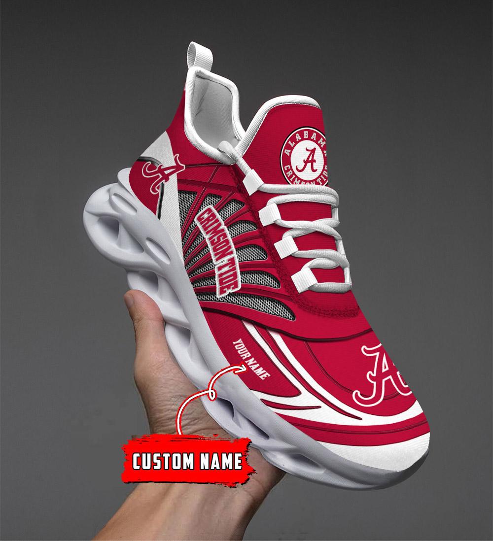 Alabama Crimson Tide Max Soul Shoes Sneakers For Men And Women Calebmatthewhans