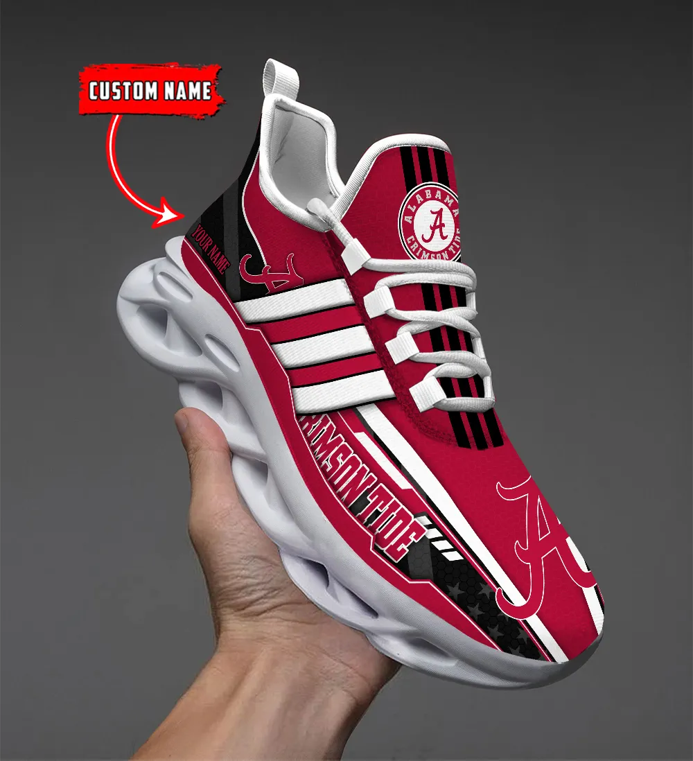 Alabama Crimson Tide Max Soul Shoes Sneakers For Men And Women Calebmatthewhans