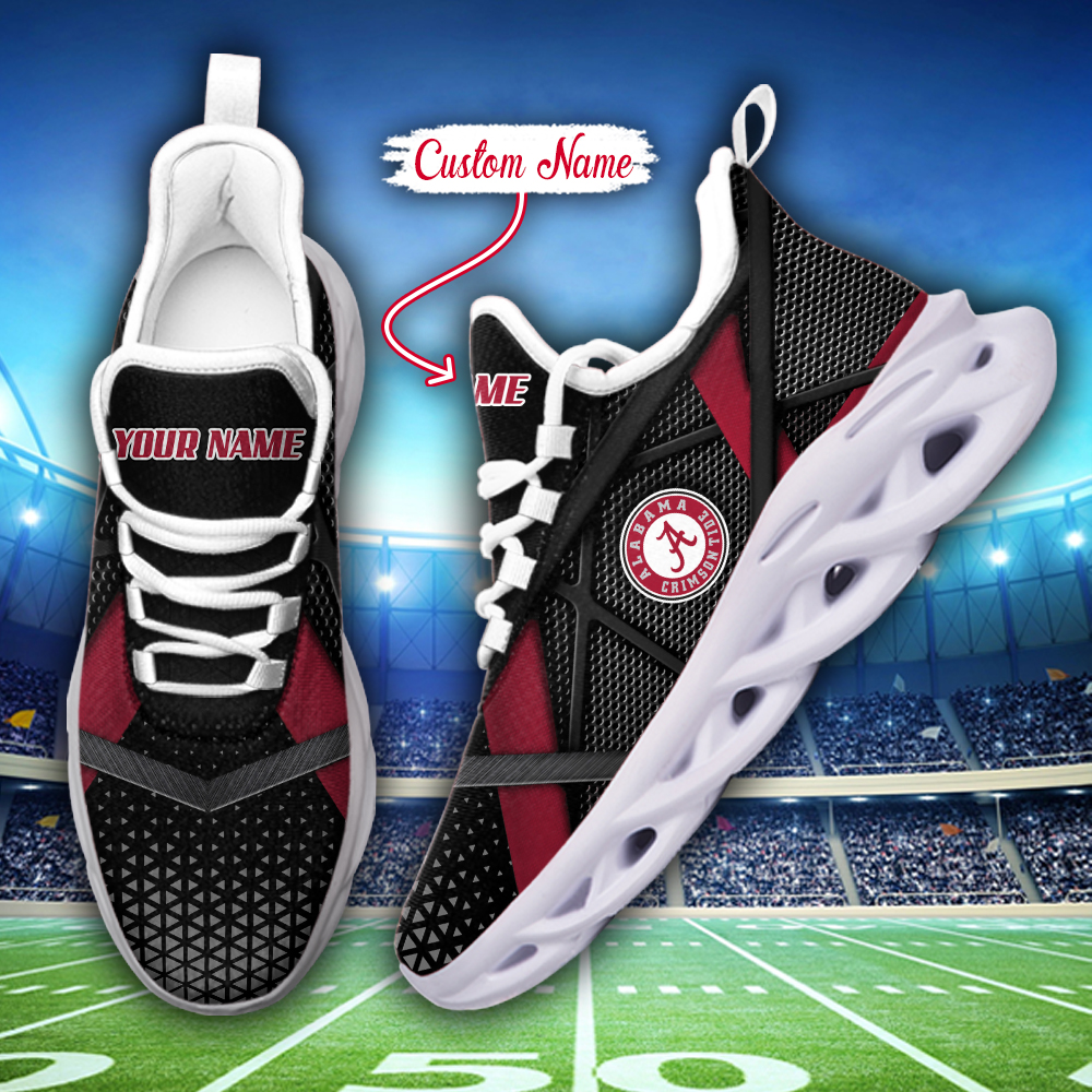 Alabama Crimson Tide NCAA Max Soul Shoes Sneakers For Men And Women Calebmatthewhans