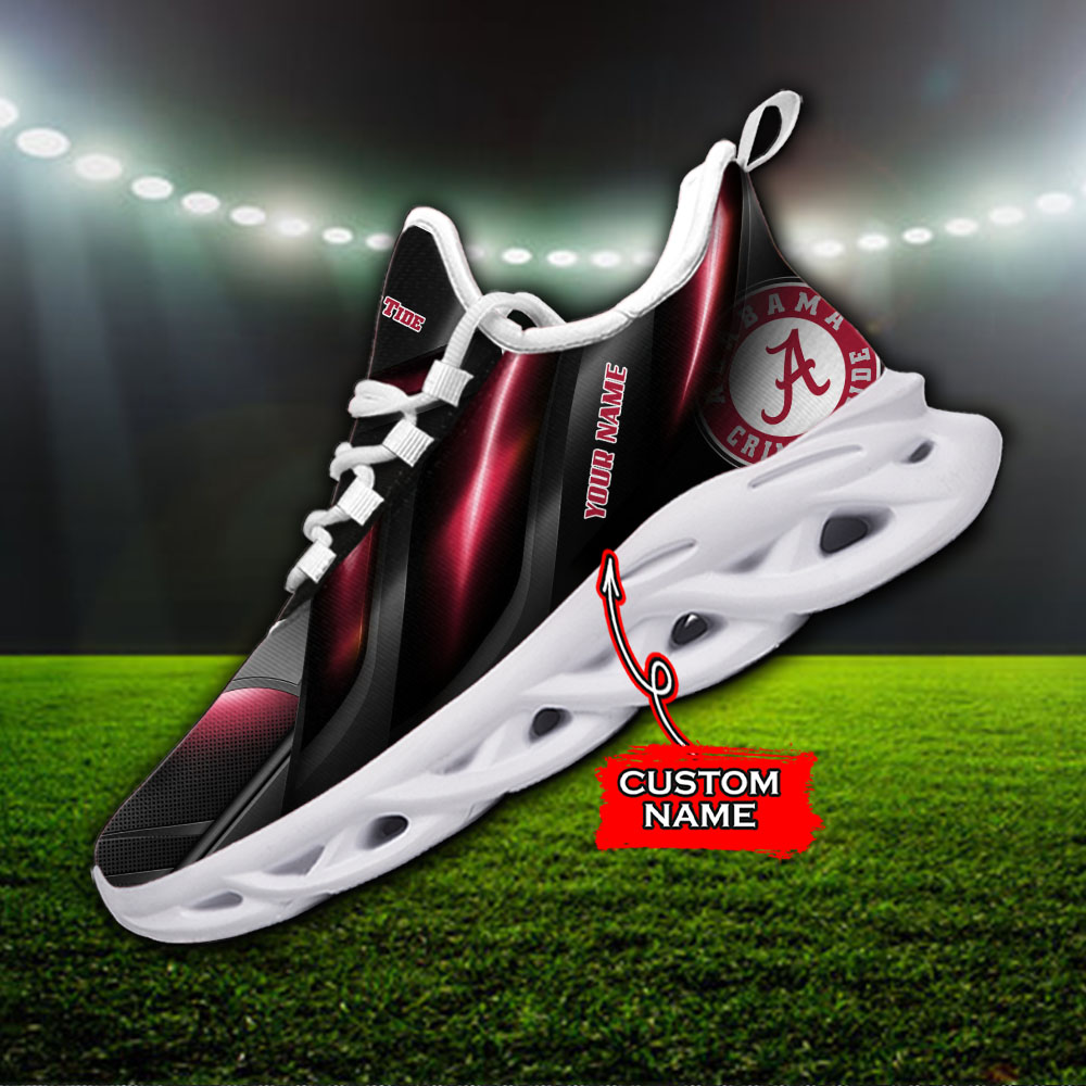 Alabama Crimson Tide NCAA Max Soul Shoes Sneakers For Men And Women Calebmatthewhans