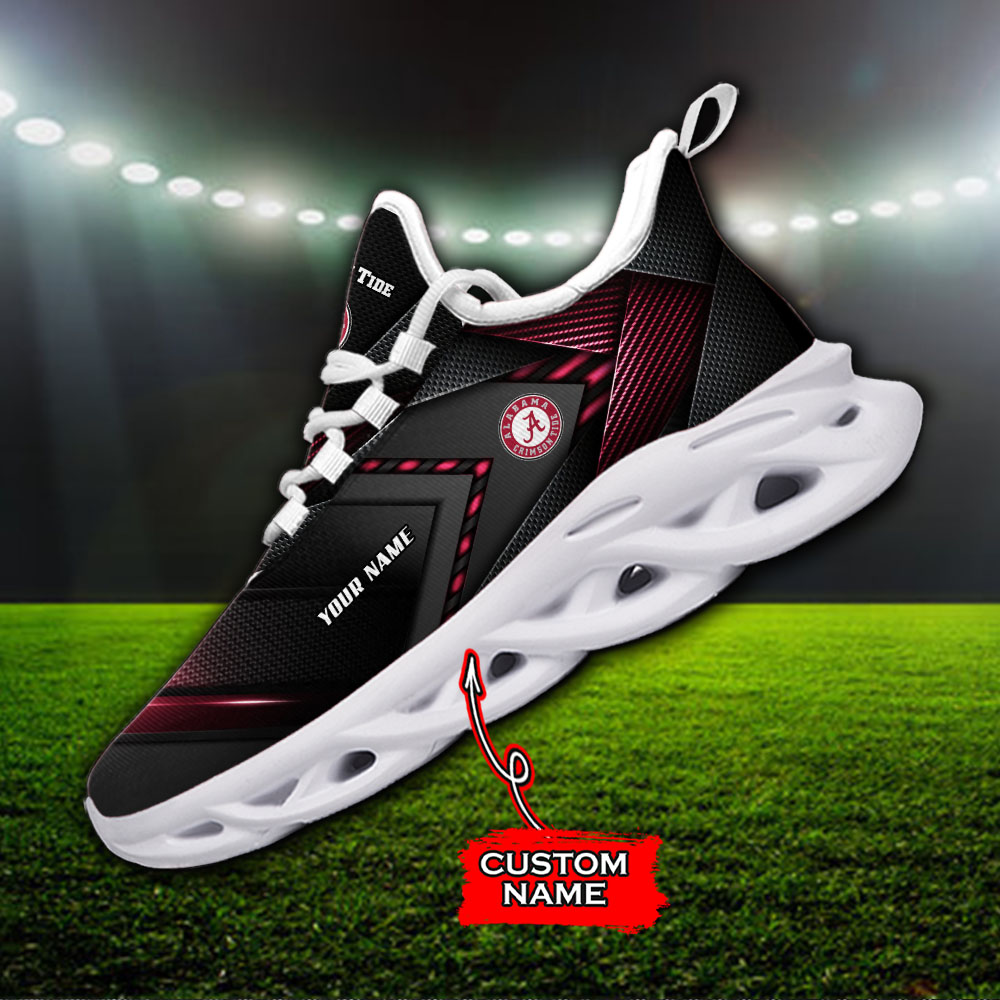 Alabama Crimson Tide NCAA Max Soul Shoes Sneakers For Men And Women Calebmatthewhans