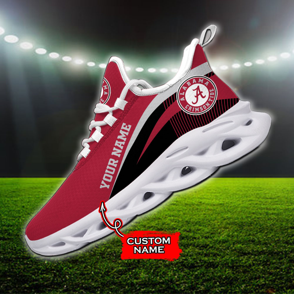 Alabama Crimson Tide NCAA Max Soul Shoes Sneakers For Men And Women Calebmatthewhans