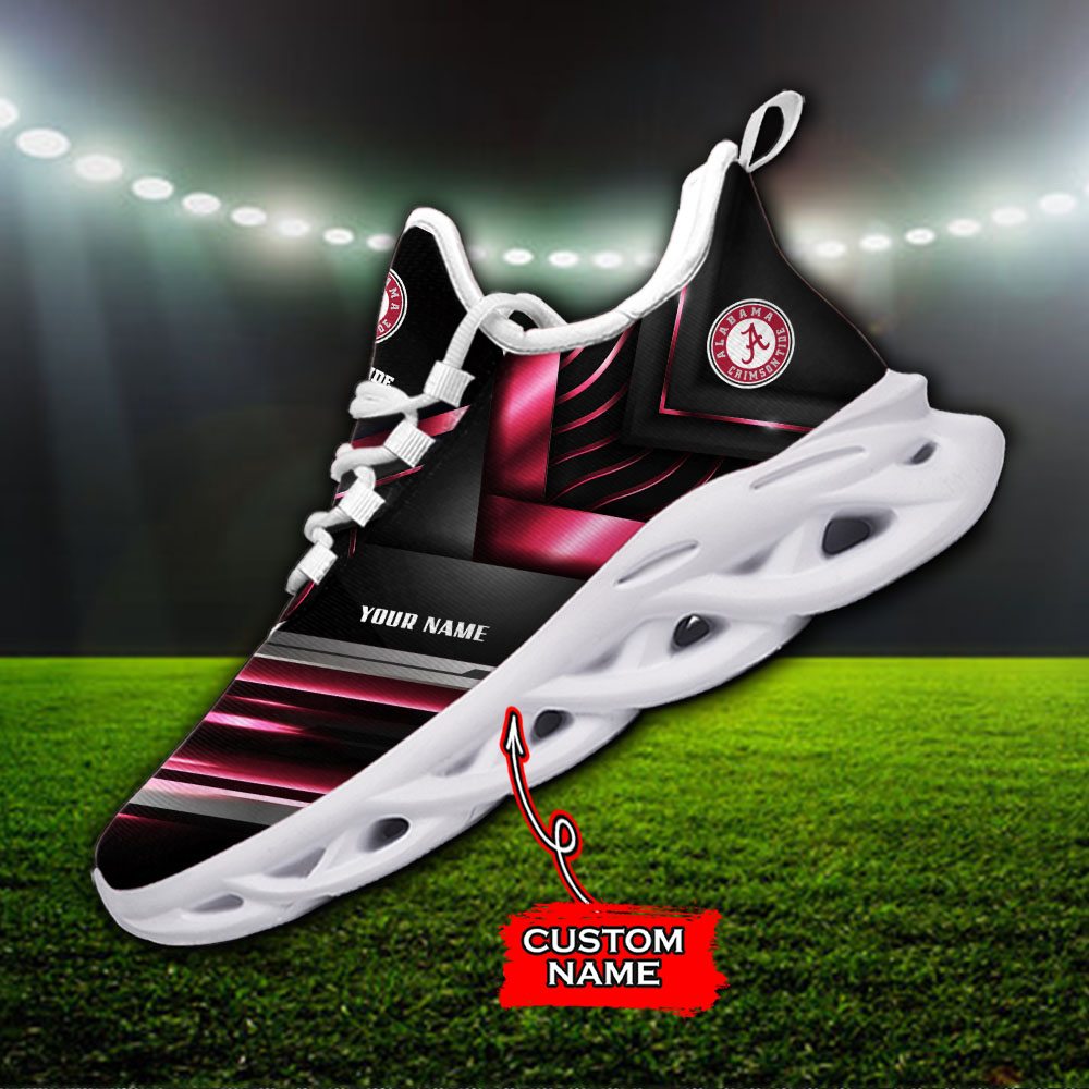 Alabama Crimson Tide NCAA Max Soul Shoes Sneakers For Men And Women Calebmatthewhans