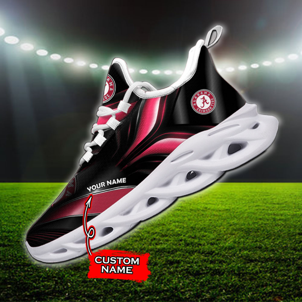 Alabama Crimson Tide NCAA Max Soul Shoes Sneakers For Men And Women Calebmatthewhans