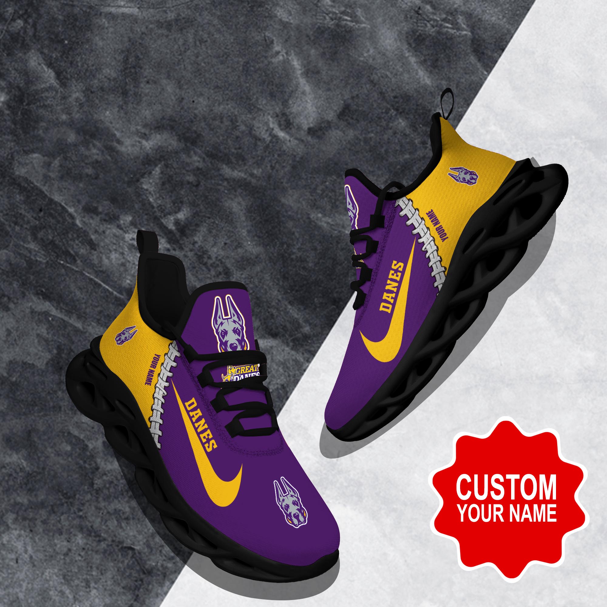 Albany Great Danes Max Soul Shoes Sneakers For Men And Women Calebmatthewhans