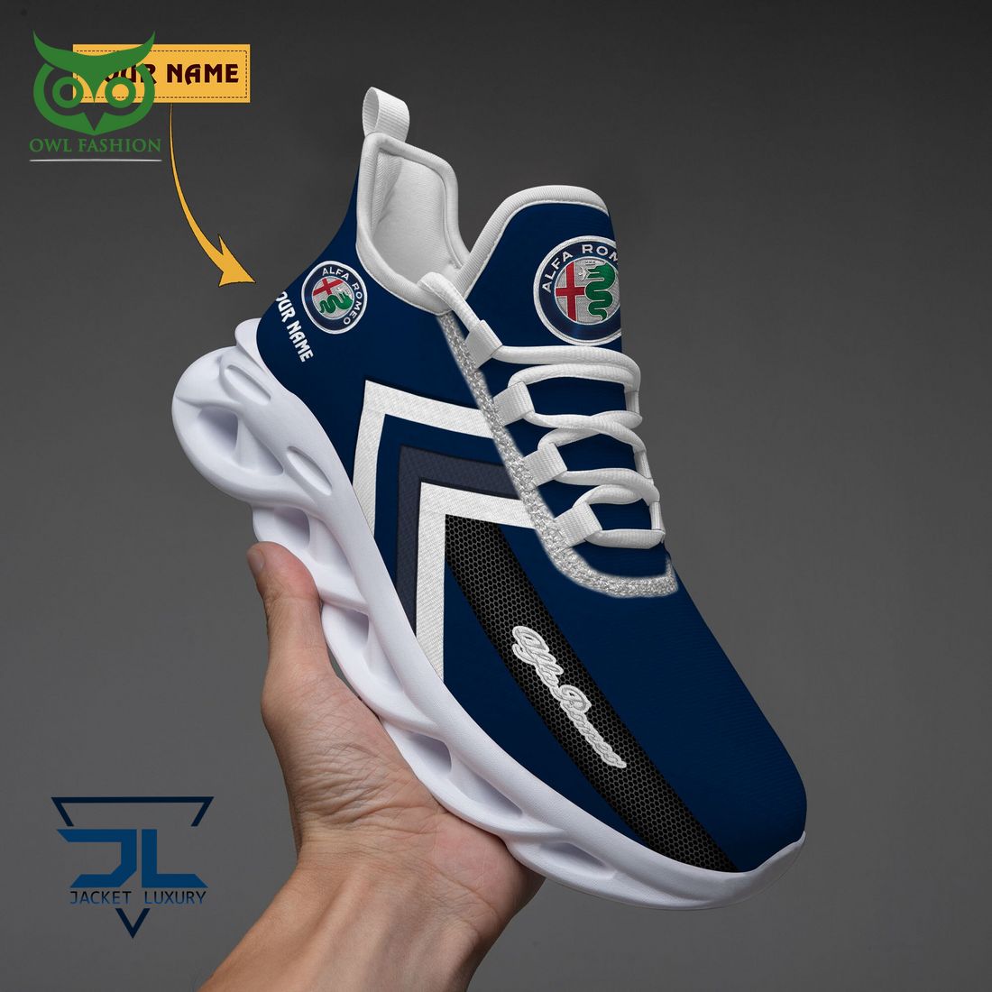 Alfa Romeo Car Brand Max Soul Shoes Sneakers For Men And Women Calebmatthewhans
