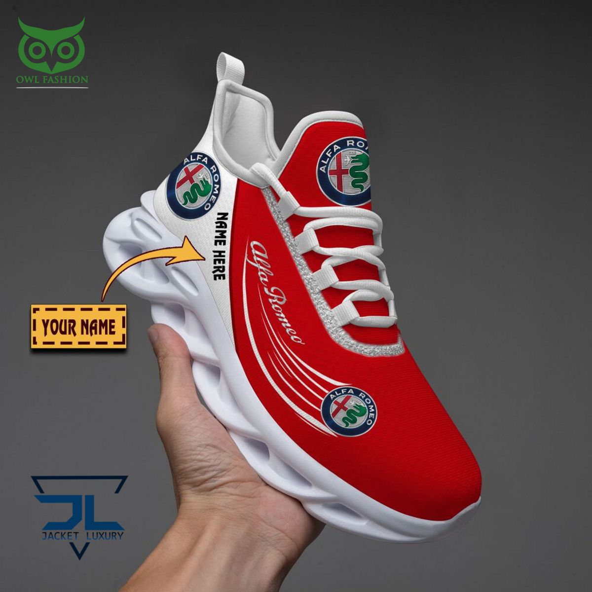 Alfa Romeo Car Brand Max Soul Shoes Sneakers For Men And Women Calebmatthewhans