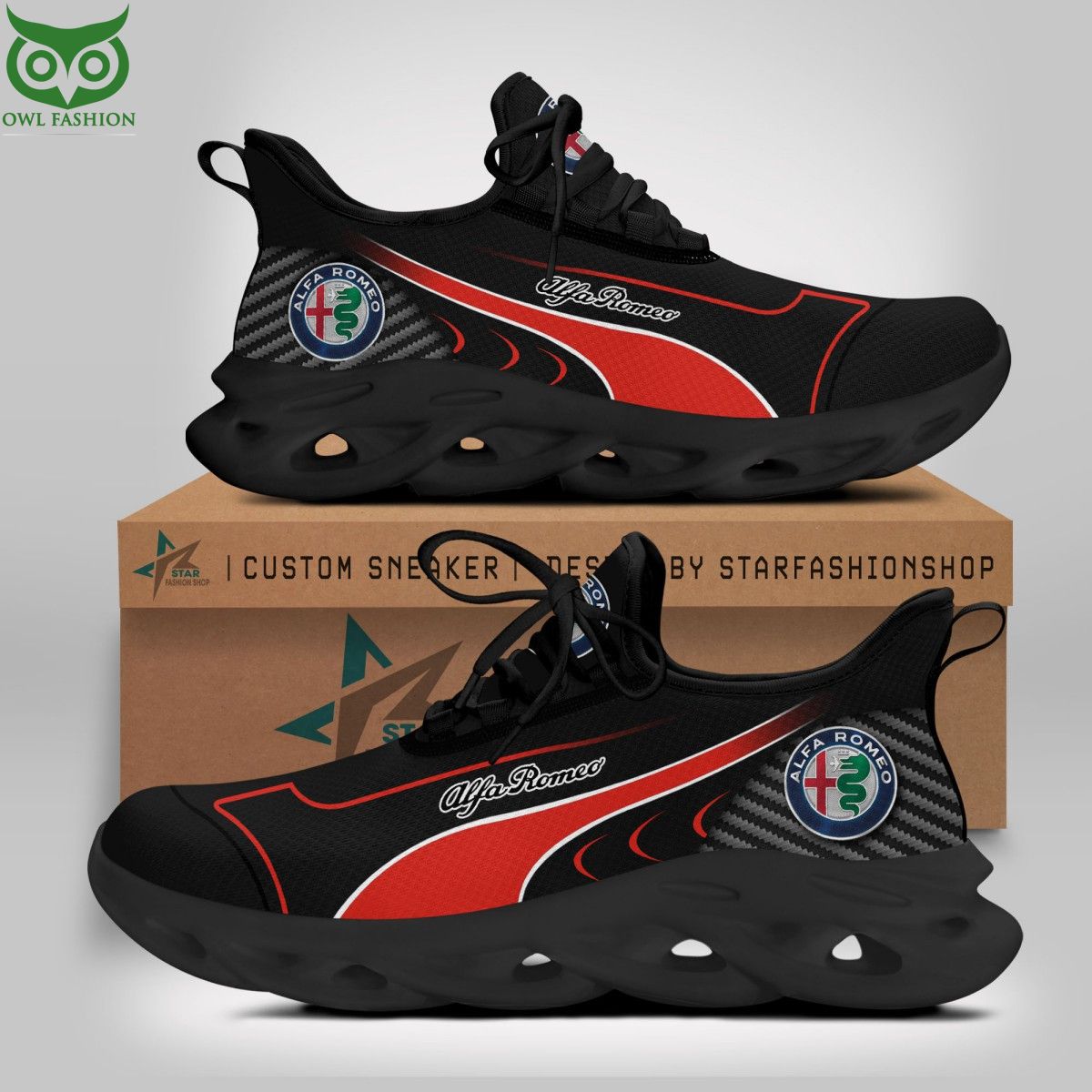 Alfa Romeo Max Soul Shoes Sneakers For Men And Women Calebmatthewhans