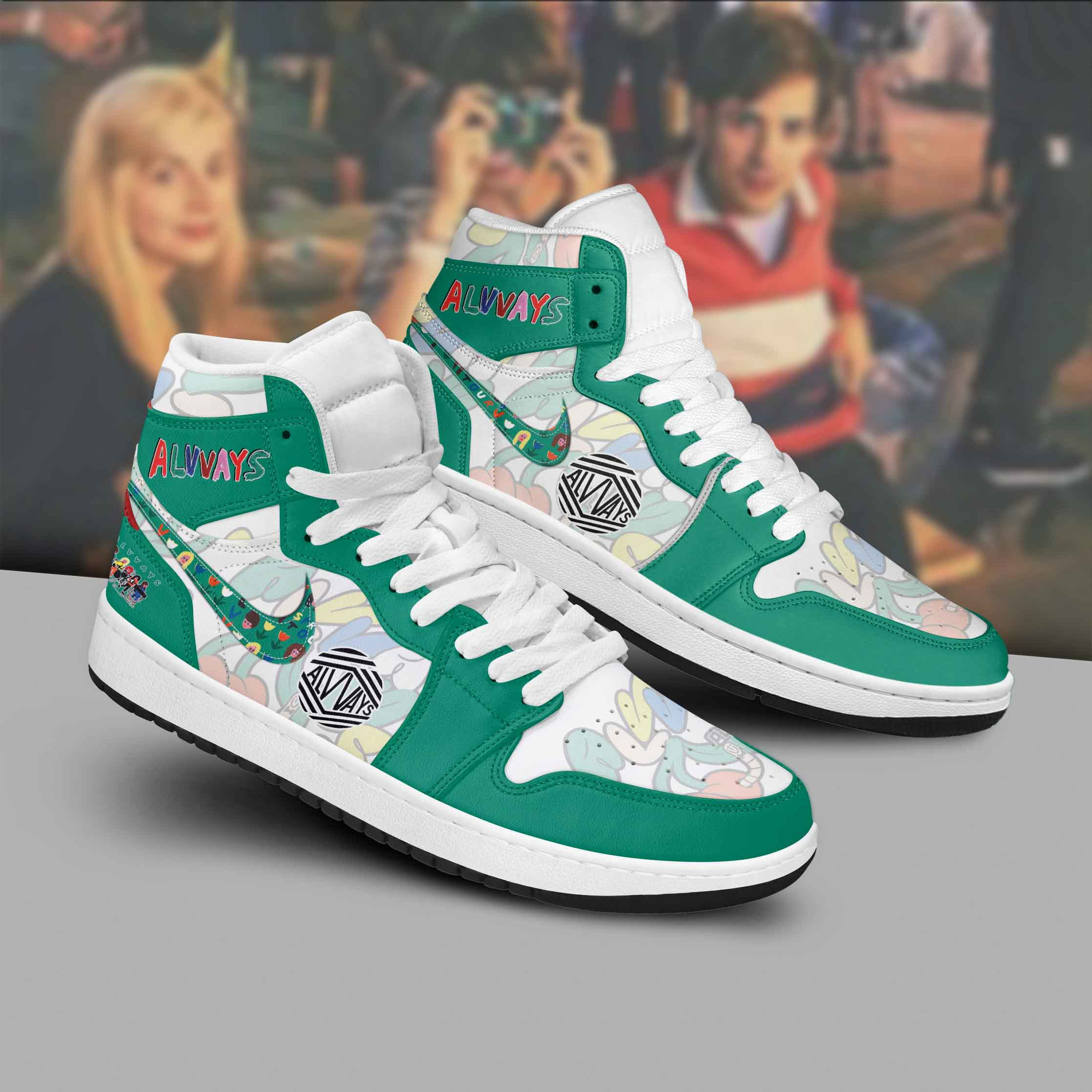 Alvvays AJ1 High Sneakers Shoes For Men And Women Calebmatthewhans