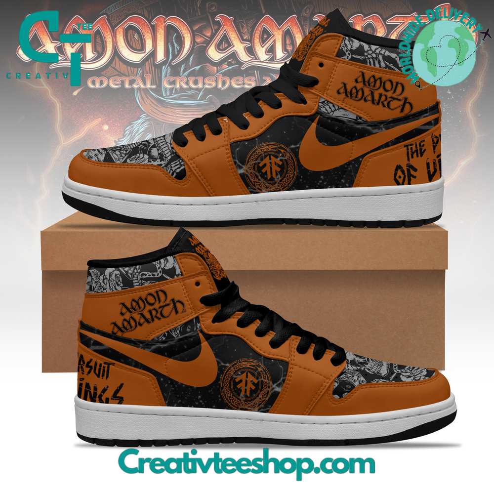 Amon Amarth AJ1 High Sneakers Shoes For Men And Women Calebmatthewhans