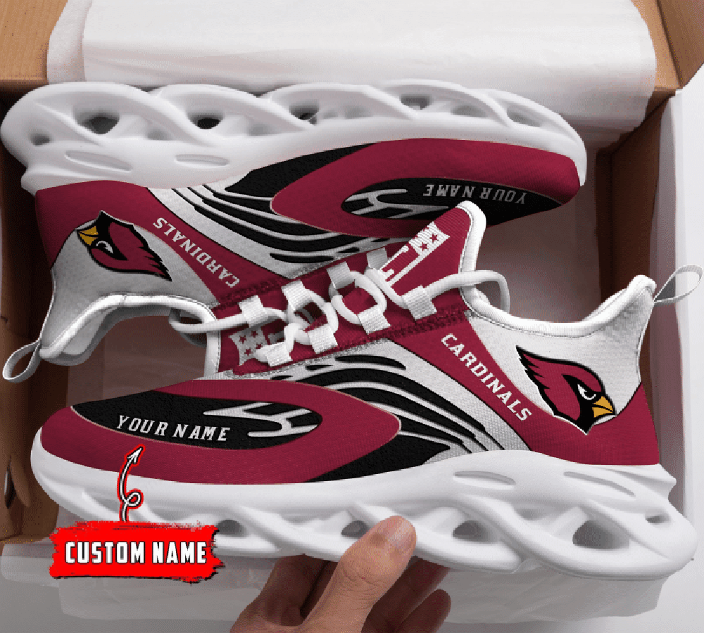 Arizona Cardinals Max Soul Shoes Sneakers For Men And Women Calebmatthewhans