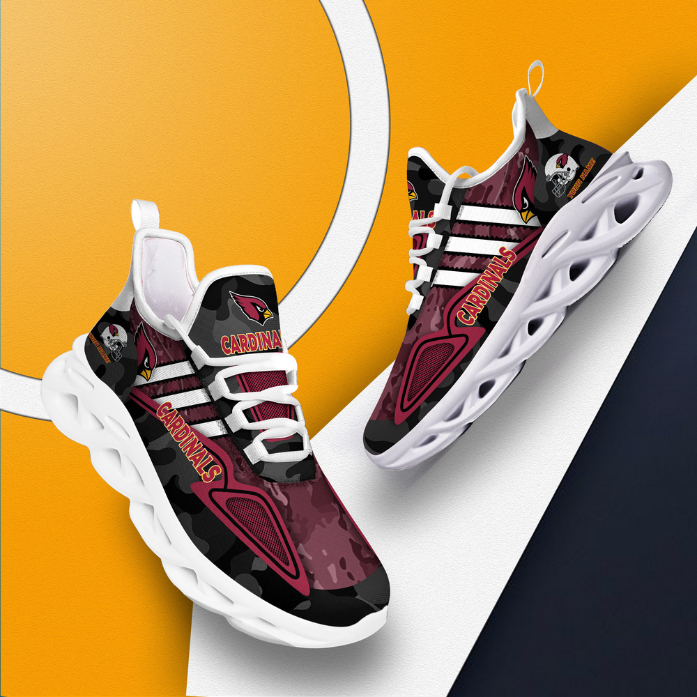 Arizona Cardinals Max Soul Shoes Sneakers For Men And Women Calebmatthewhans