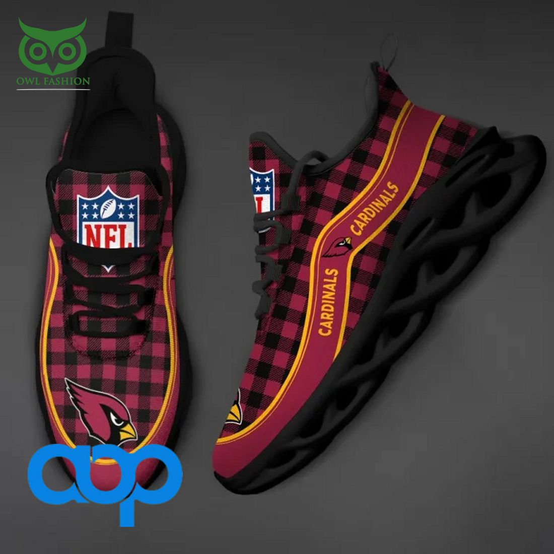 Arizona Cardinals Max Soul Shoes Sneakers For Men And Women Calebmatthewhans