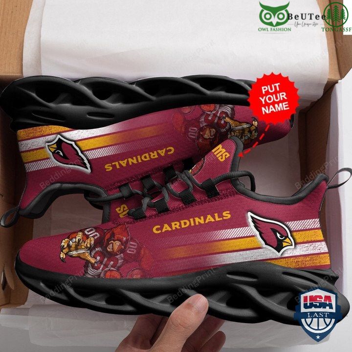 Arizona Cardinals Max Soul Shoes Sneakers For Men And Women Calebmatthewhans