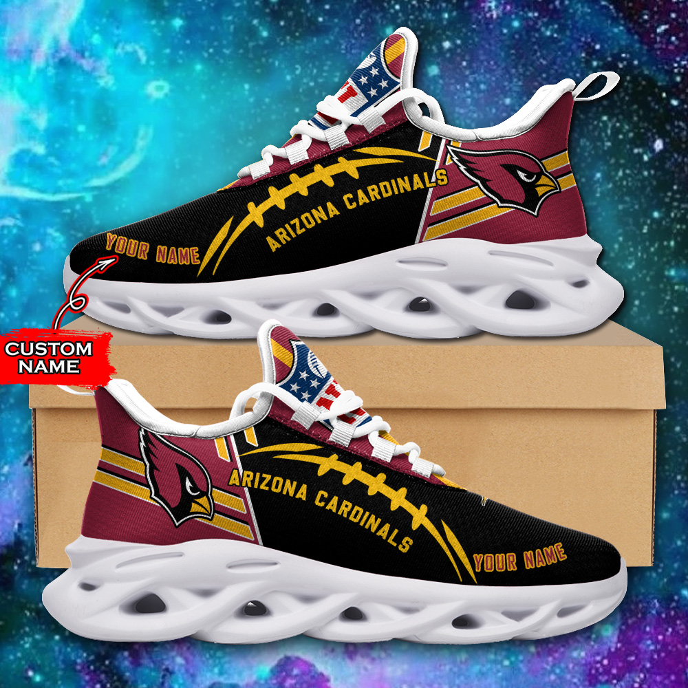Arizona Cardinals NFL Max Soul Shoes Sneakers For Men And Women Calebmatthewhans