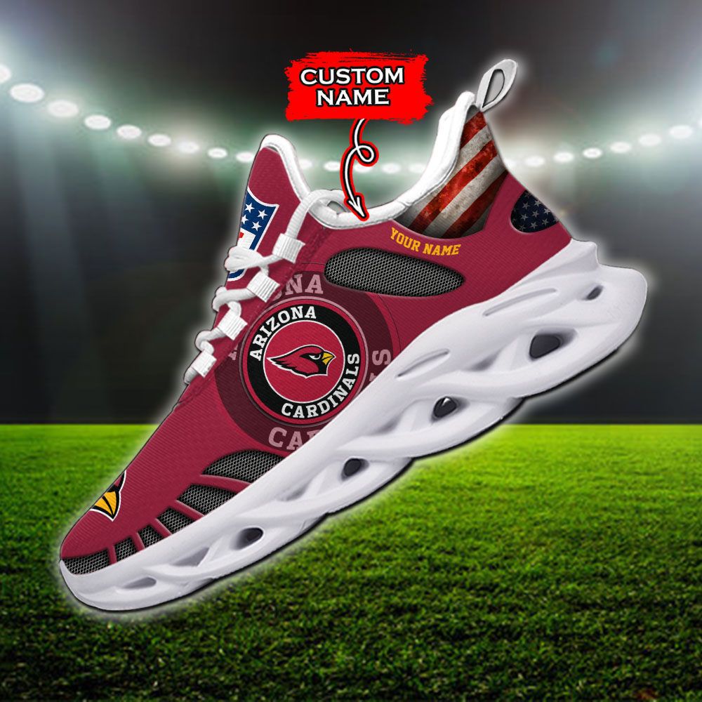 Arizona Cardinals NFL Max Soul Shoes Sneakers For Men And Women Calebmatthewhans