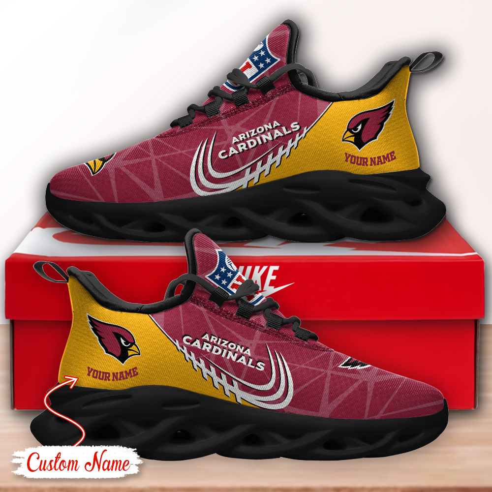 Arizona Cardinals NFL Max Soul Shoes Sneakers For Men And Women Calebmatthewhans